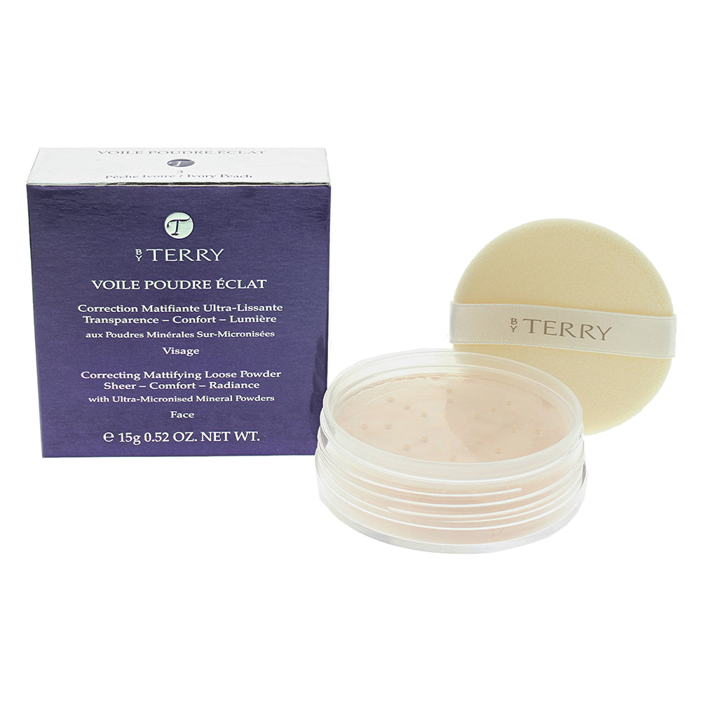 By Terry Voile Poudre Eclat 3 Ivory Peach Finishing Powder 15g