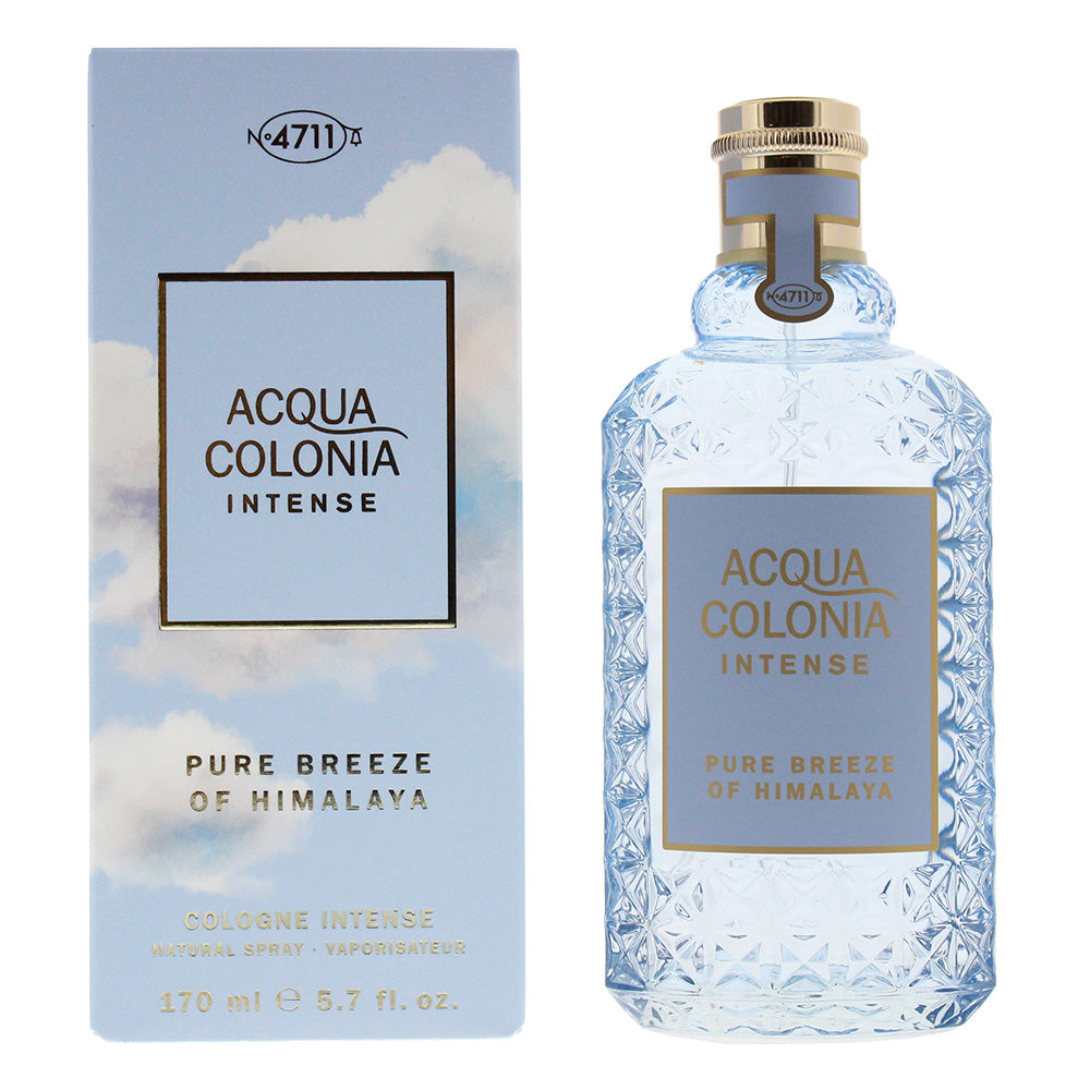 4711 Acqua Colonia Intense Pure Breeze Of Himalaya Eau de Cologne 170ml - TJ Hughes