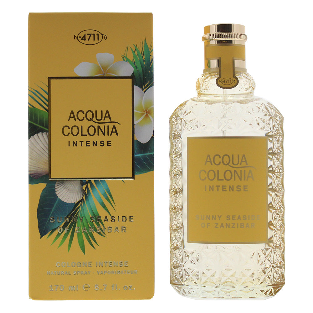 4711 Acqua Colonia Intense Sunny Seaside Of Zanzibar Eau de Cologne 170ml - TJ Hughes