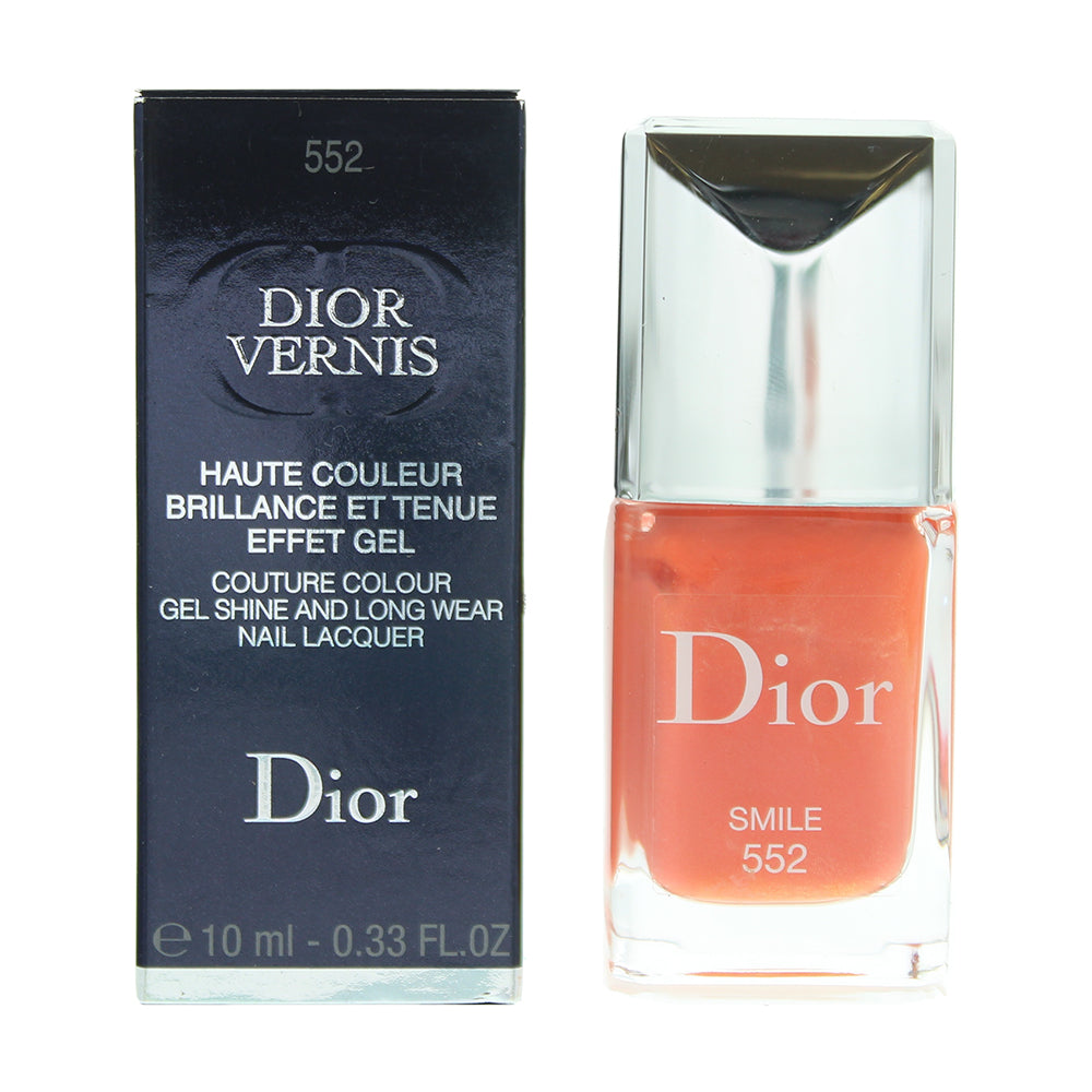 Dior Dior Vernis Couture Colour Gel Shine And Long Wear 552 Smile Nail Polish 10ml