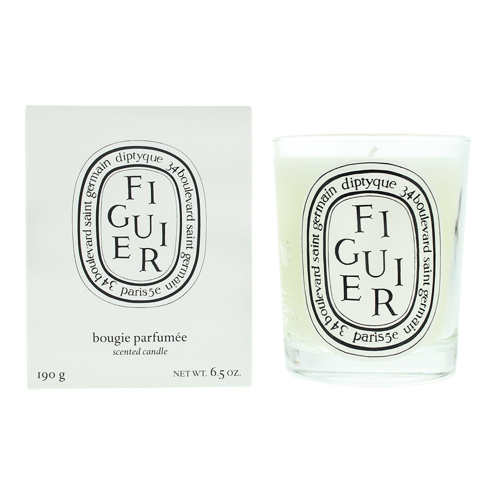 Diptyque Figuier Scented Candle 190g  | TJ Hughes