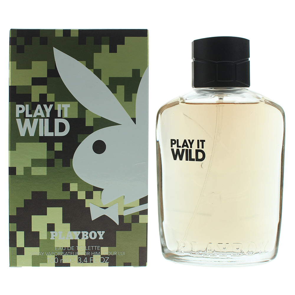 Playboy Play It Wild Eau de Toilette 100ml  | TJ Hughes