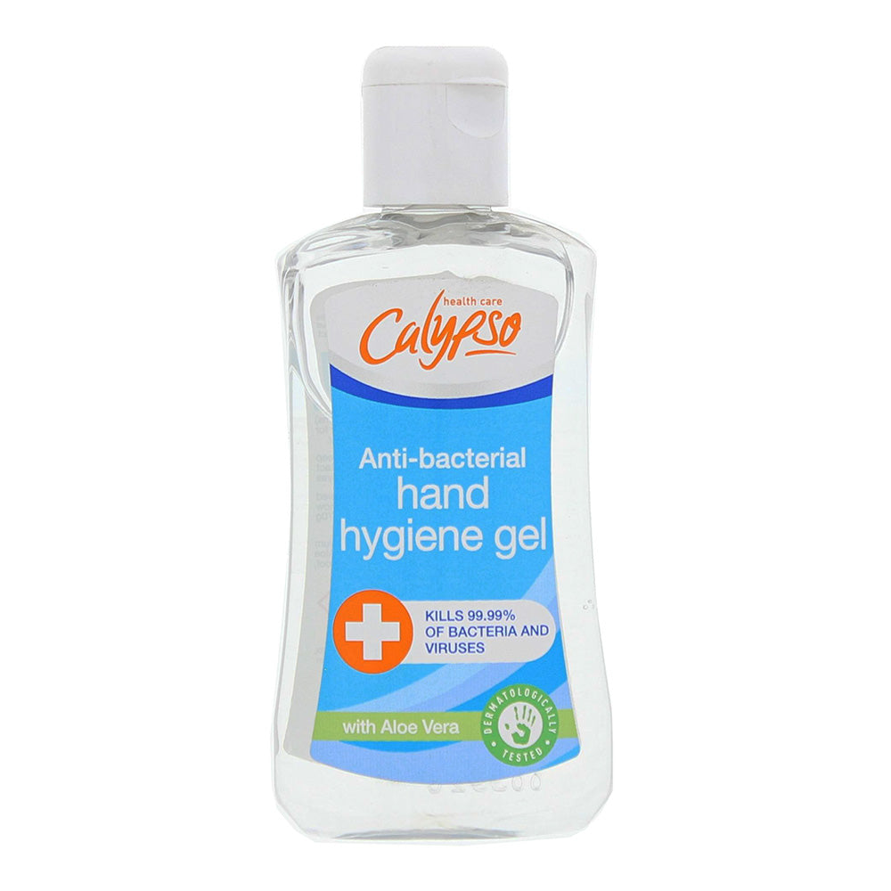 Calypso Anti Bacterial Hand Hygiene  Contains 70% Alcohol Gel 100ml - TJ Hughes