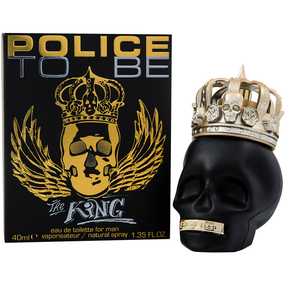 Police To Be The King Eau de Toilette 40ml Spray  | TJ Hughes