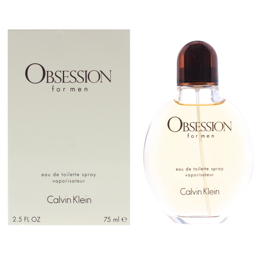 Calvin Klein Obsession For Men Eau de Toilette 75ml  | TJ Hughes