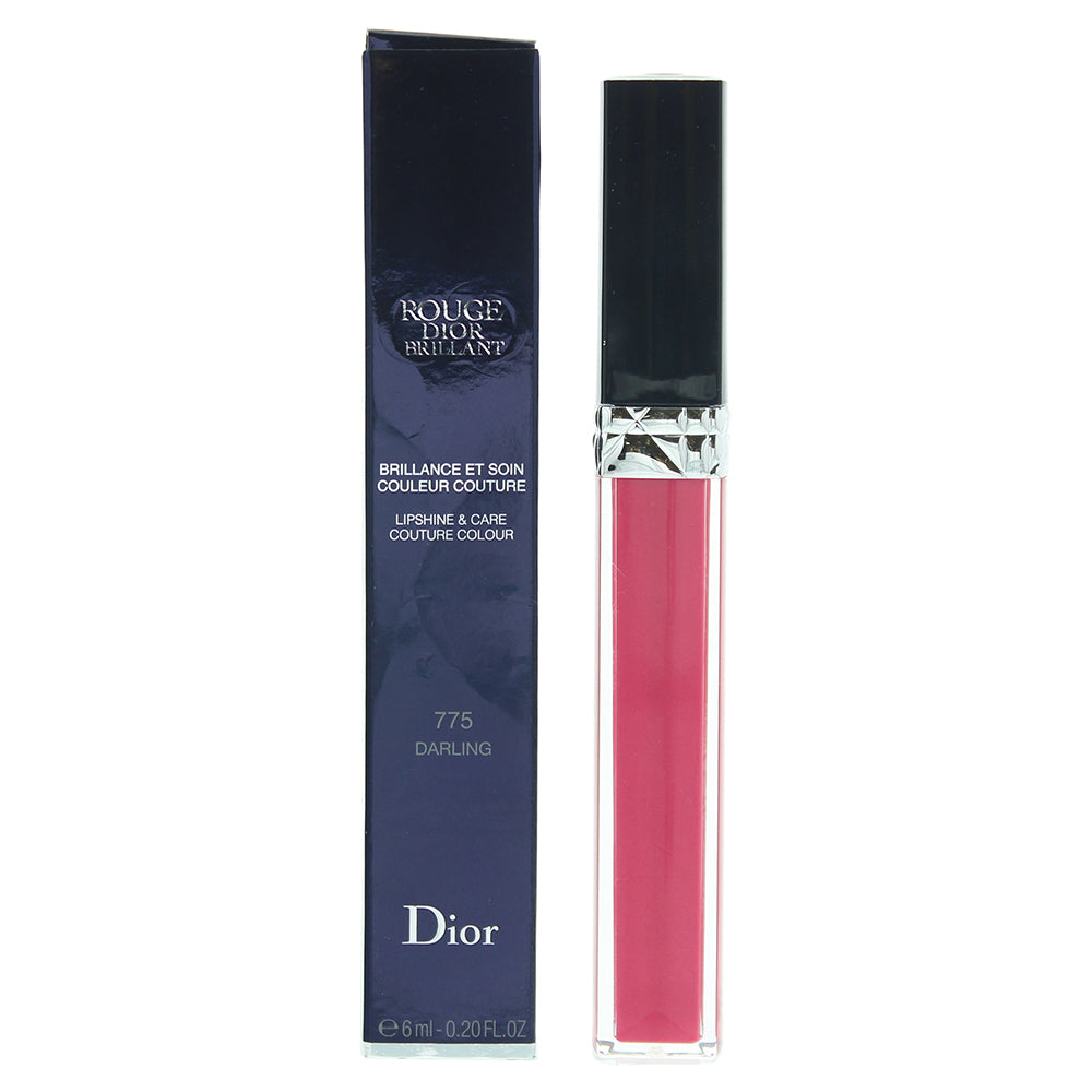 Dior Rouge Dior Brilliant Lipshine Care Couture Colour 775 Darling Lip Gloss 6