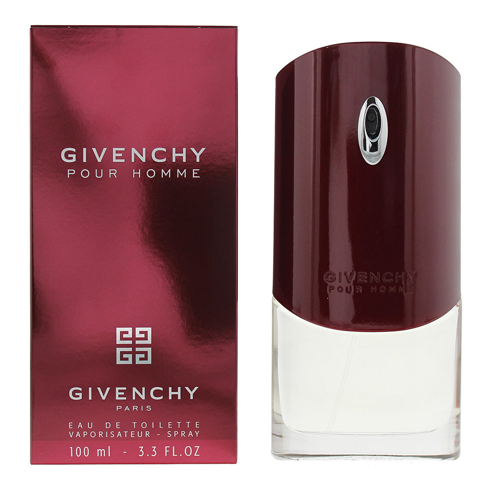 Givenchy Pour Homme Eau de Toilette 100ml Spray - TJ Hughes