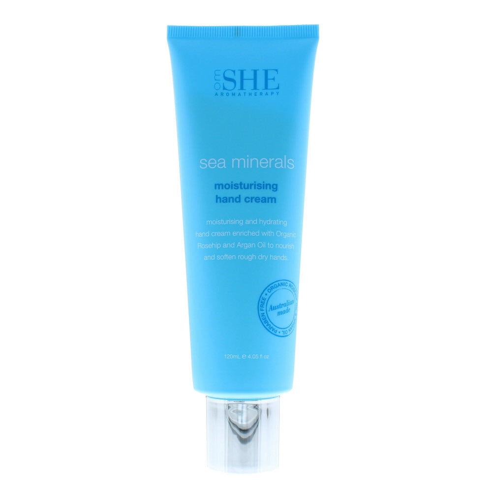 Om She Sea Minerals Moisturising Hand Cream 120ml  | TJ Hughes