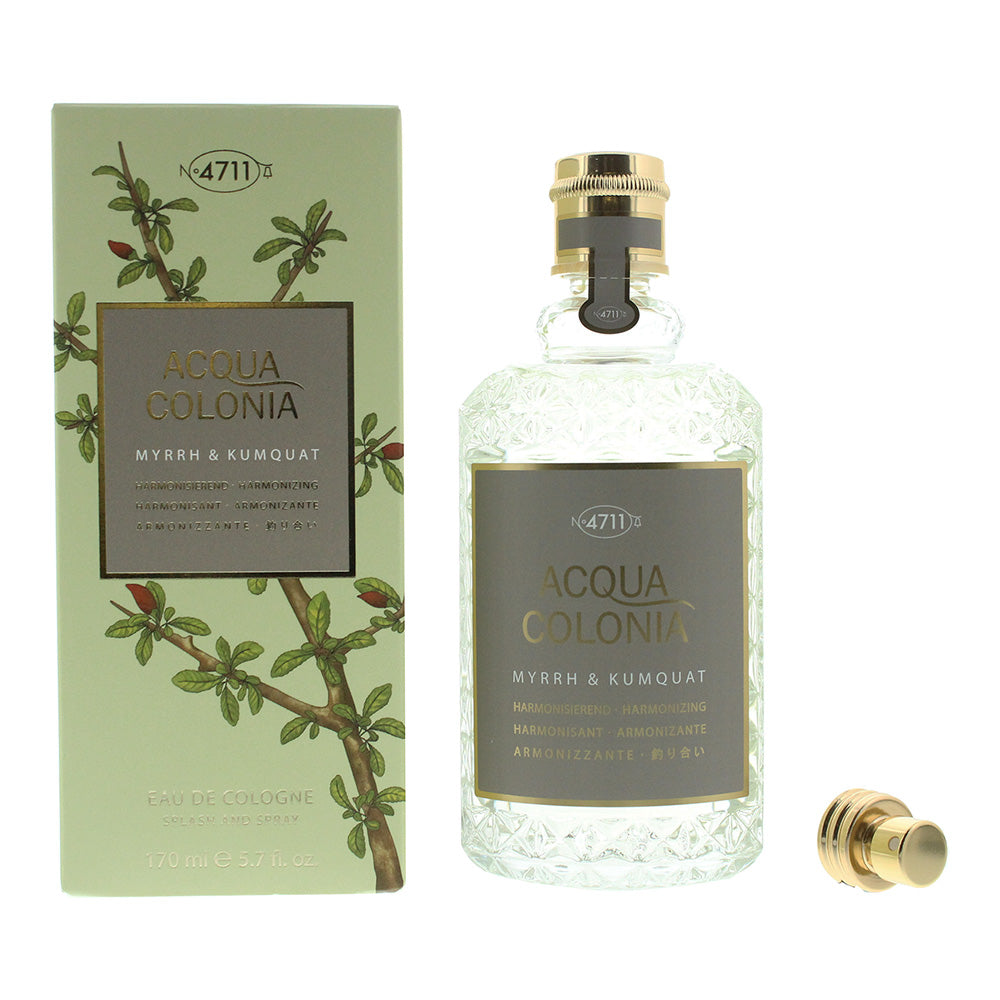 4711 Acqua Colonia Myrrh  Kumquat Eau de Cologne 170ml - TJ Hughes