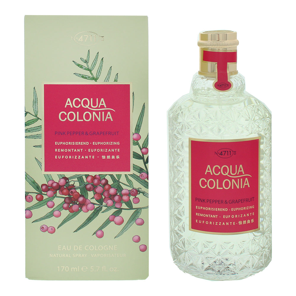 4711 Acqua Colonia Pink Pepper & Grapefruit Eau de Cologne 170ml  | TJ Hughes