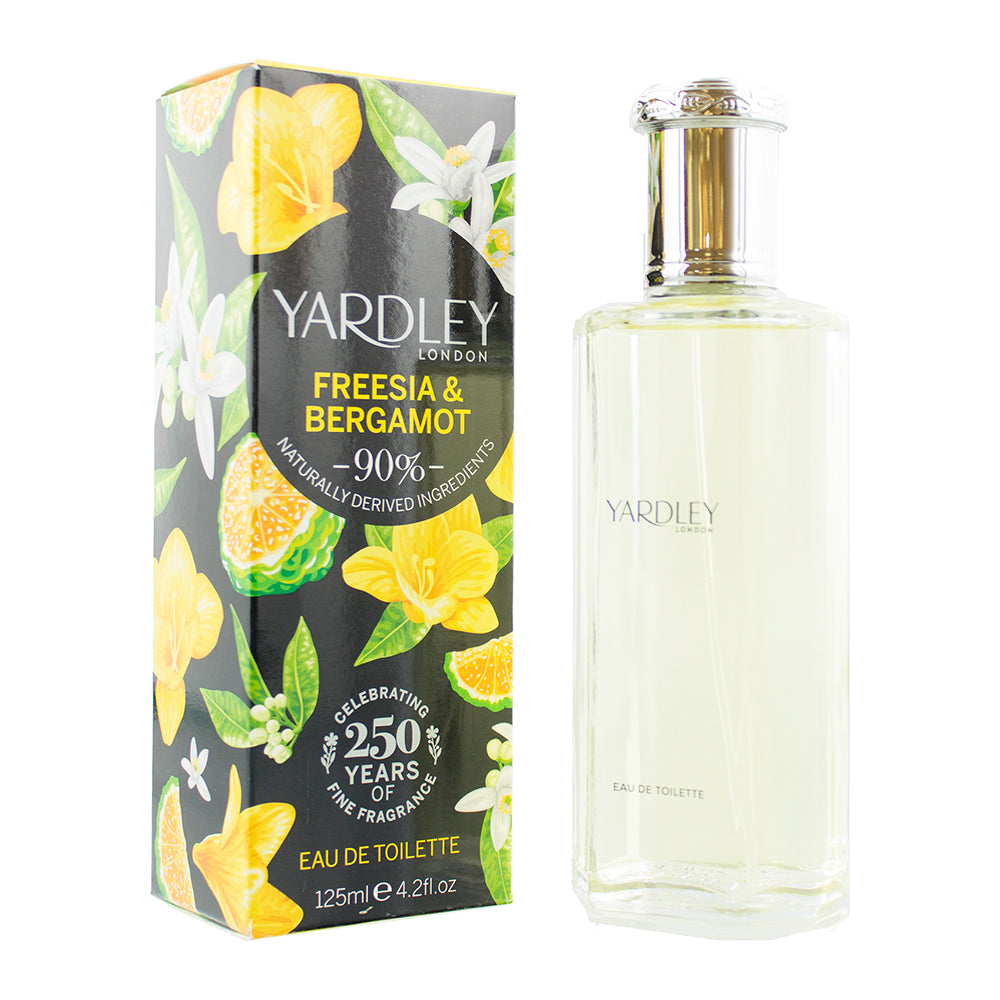 Yardley Fresia and Bergamot Eau de Toilette 125ml  | TJ Hughes