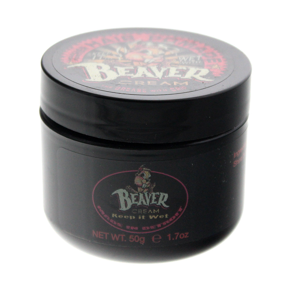 Cock Grease Beaver  Oil Base Pomade 50G - TJ Hughes