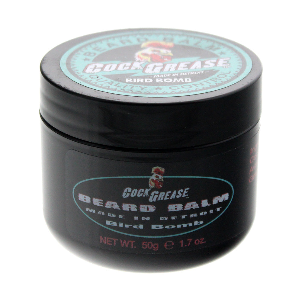 Cock Grease Bird Bomb Beard And Hair Balm 50G - TJ Hughes