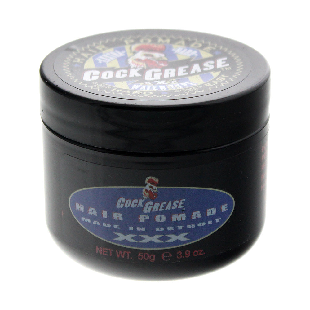 Cock Grease Extra Hard Water Type Hair Pomade 50G - TJ Hughes