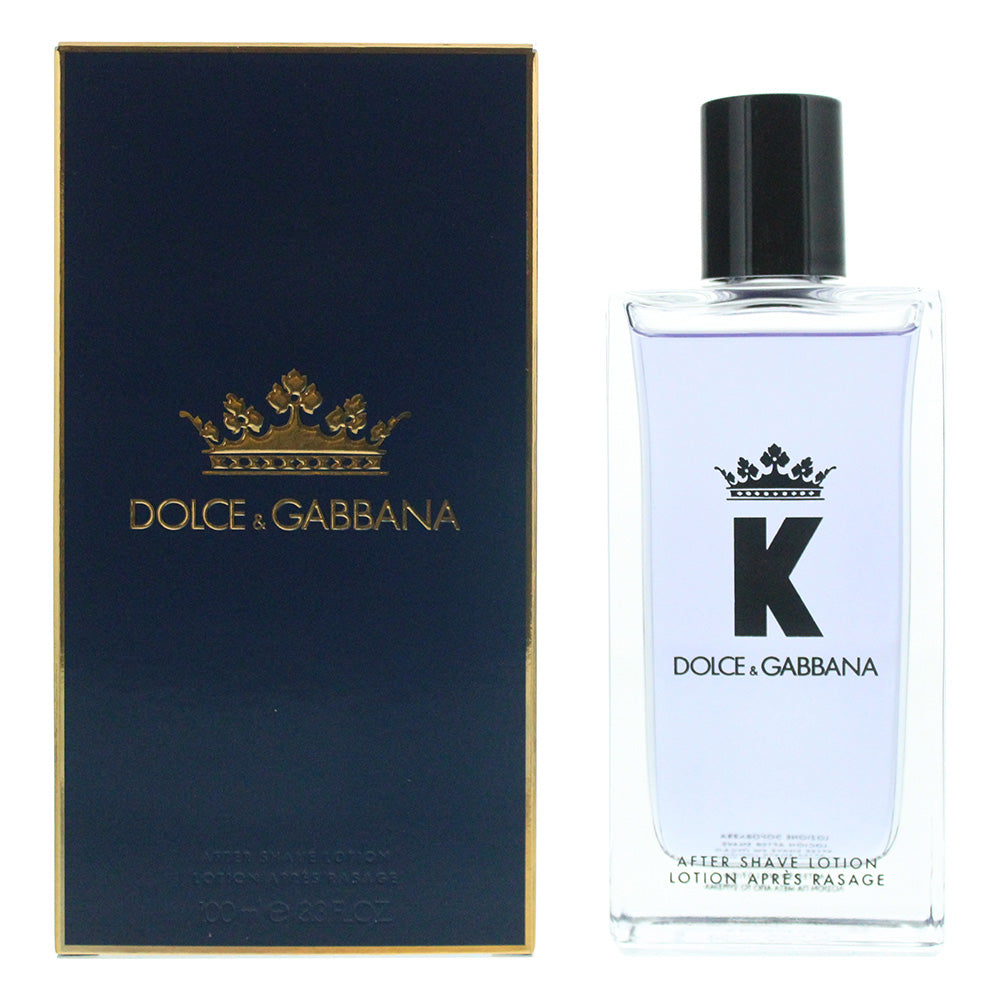 Dolce & Gabbana K Aftershave Lotion 100ml  | TJ Hughes
