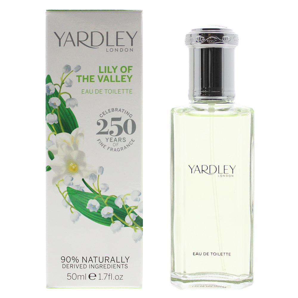 Yardley Lilly Of The Valley Eau de Toilette 50ml  | TJ Hughes