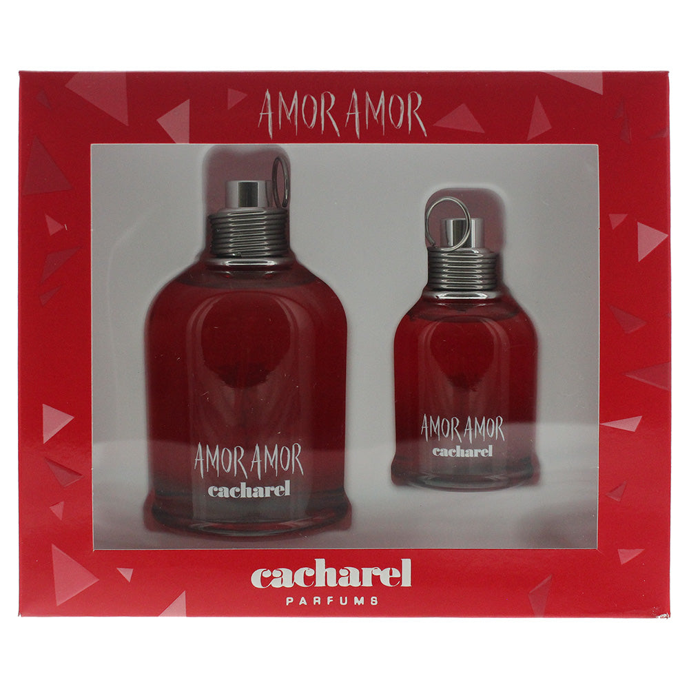 Cacharel Amor Amor 2 Piece Set: Eau De Toilette 100ML - Eau De Toilette 30ML  | TJ Hughes