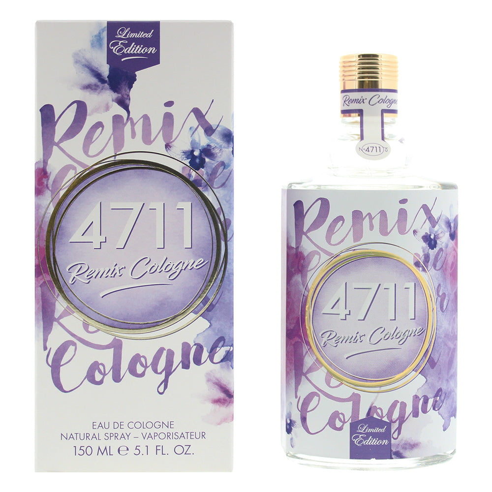 4711 Remix Lavender edition Eau De Cologne 150ml - TJ Hughes