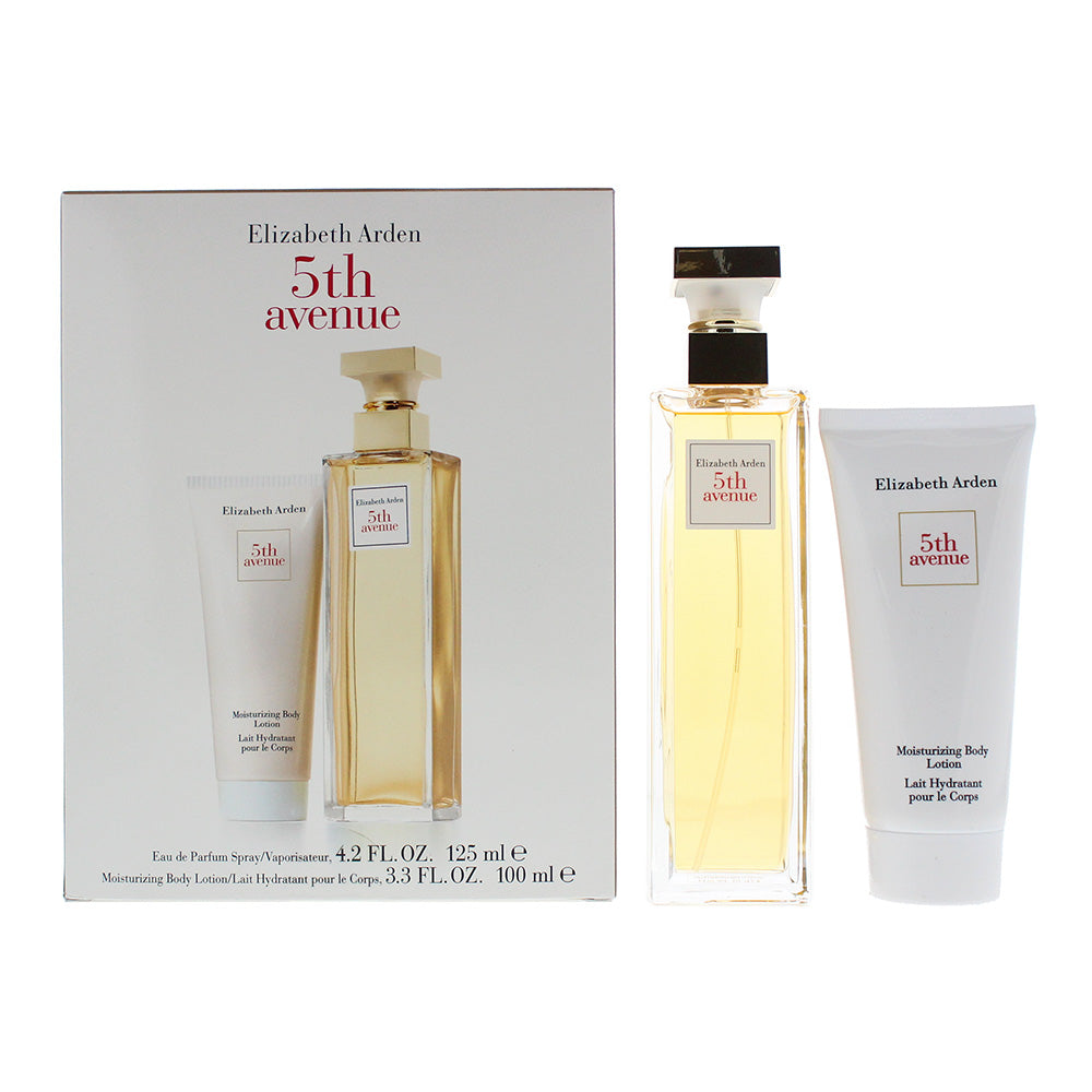 Elizabeth Arden 5Th Avenue 2 Piece Eau De Parfum 125ml Body Lotion 100ml