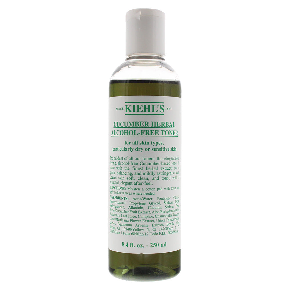 Kiehl’s Cucumber Herbal Alcohol-Free Toner 250ml  | TJ Hughes