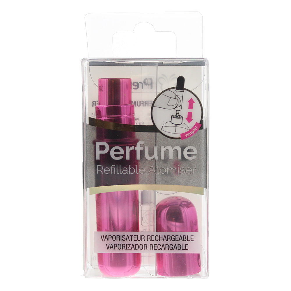Pressit Hot Pink Refillable Perfume Spray Bottle - TJ Hughes