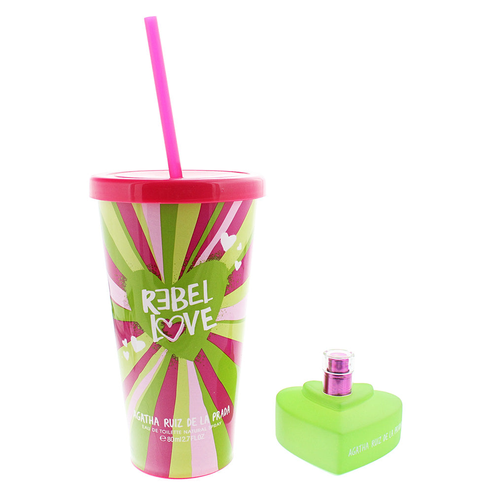 Agatha Ruiz De La Prada Rebel Love Smoothie Collector Edition Eau De Toilette 80ml - TJ Hughes