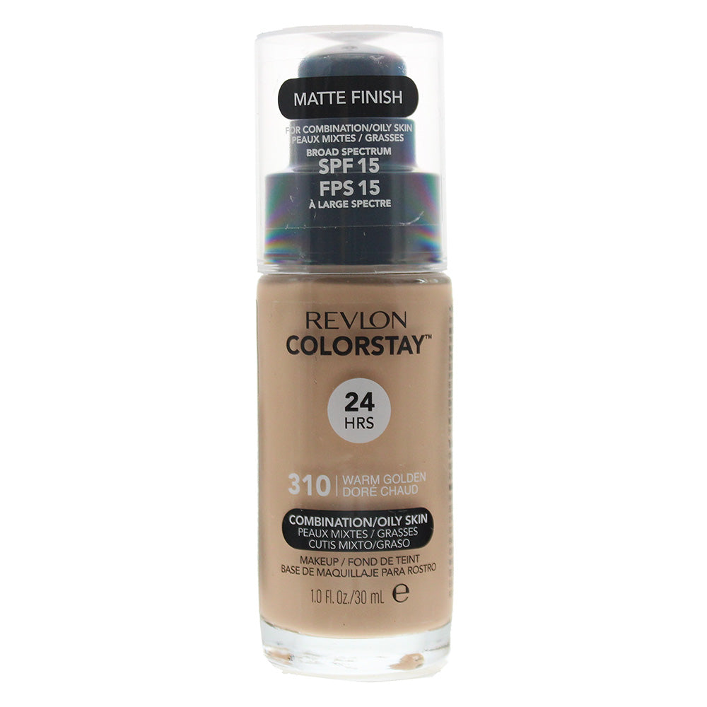 Revlon Colorstay Makeup Combination/Oily Skin Spf 15 310 Warm Golden Foundation 30ml