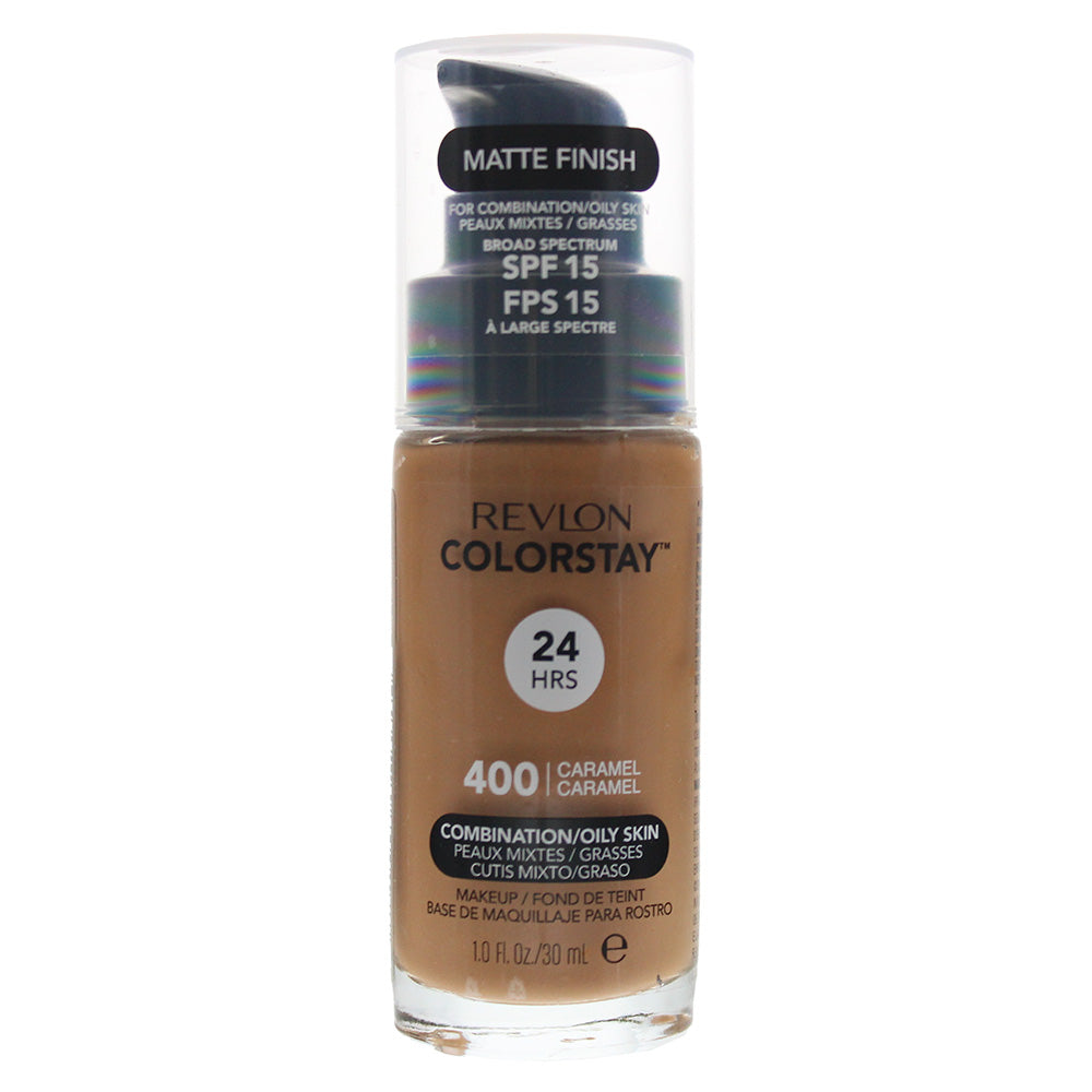 Revlon Colorstay Makeup Combination/Oily Skin Spf 15 400 Caramel 1 Foundation 30ml