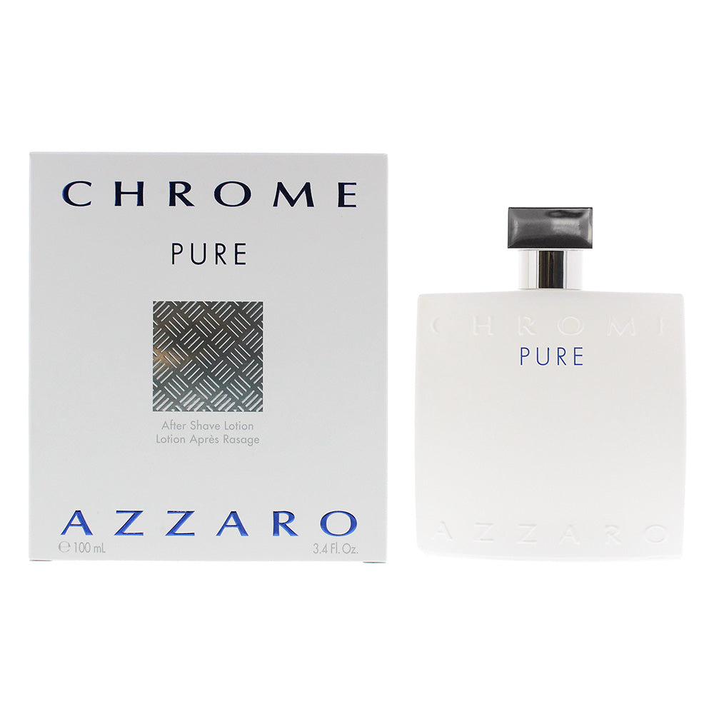 Azzaro Chrome Pure Aftershave Lotion 100ml - TJ Hughes