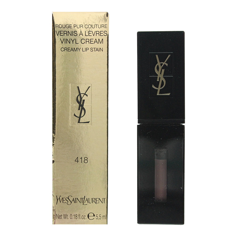 Yves Saint Laurent Vinyl Cream #418 Creamy Lip Stain 5.5ml  | TJ Hughes