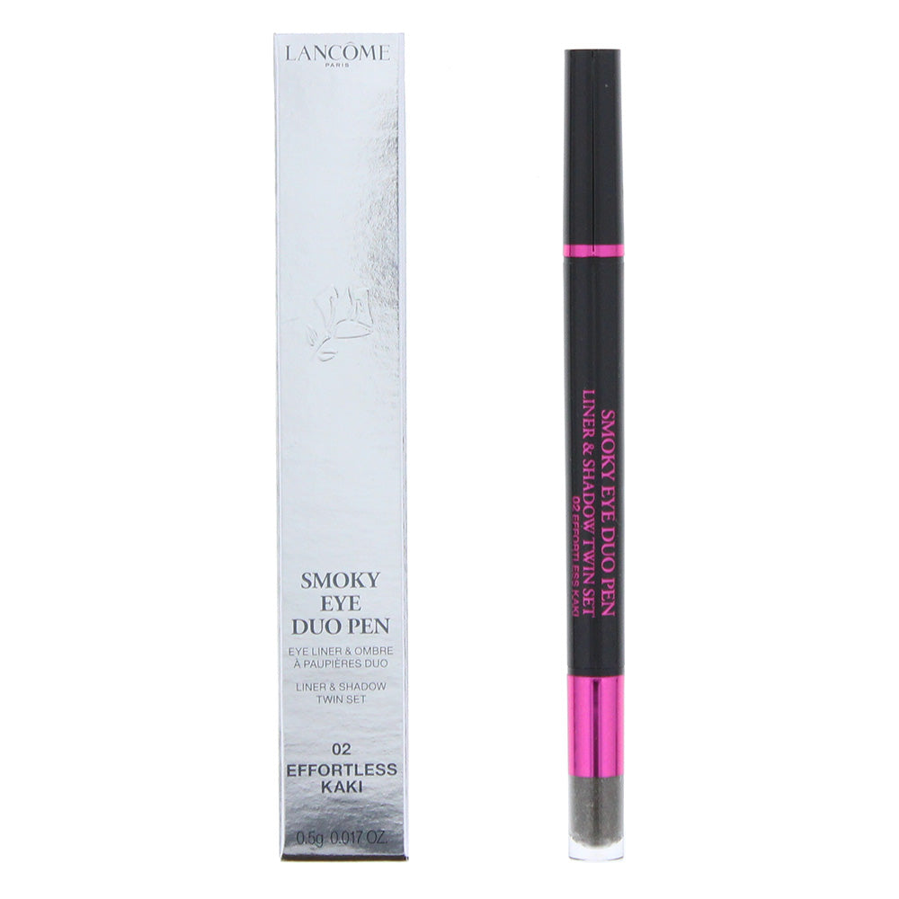 Lancome Smoky Eye Duo Pen 02 Effortless Kaki Eyeliner 0.5g - TJ Hughes