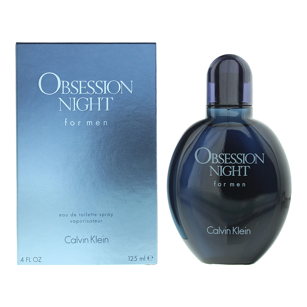 Calvin Klein Obsession Night For Men Eau De Toilette 125ml  | TJ Hughes