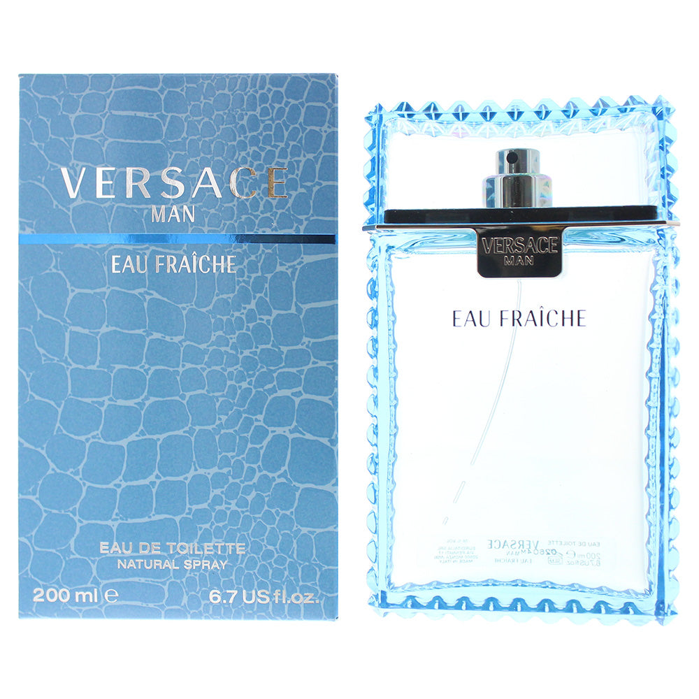 Versace Man Eau Fraiche Eau De Toilette 200ml  | TJ Hughes