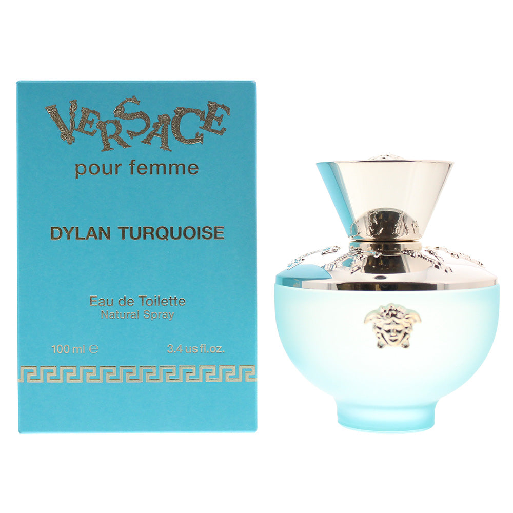 Versace Dylan Turquoise Eau De Toilette 100ml  | TJ Hughes