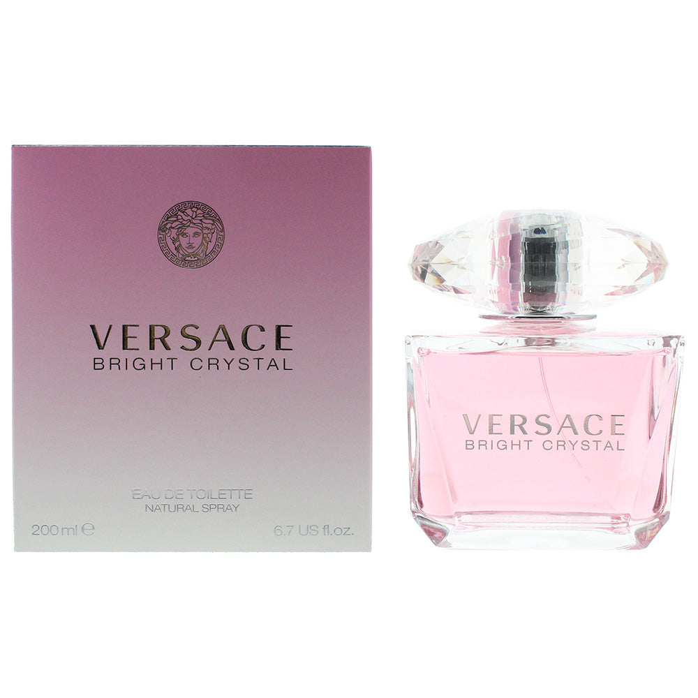 Versace Bright Crystal Eau De Toilette 200ml  | TJ Hughes