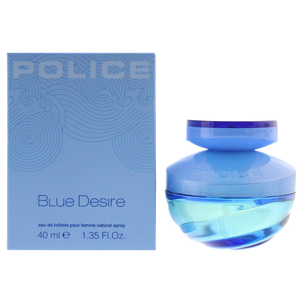Police Blue Desire Eau De Toilette 40ml  | TJ Hughes