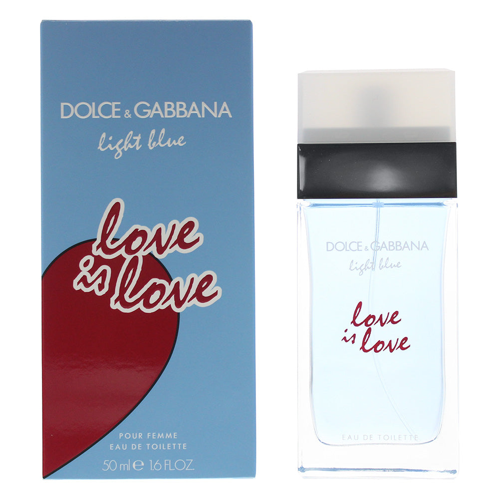 Dolce  Gabbana Light Blue Love Is Love Eau De Toilette 50ml  | TJ Hughes Dolce Gabbana