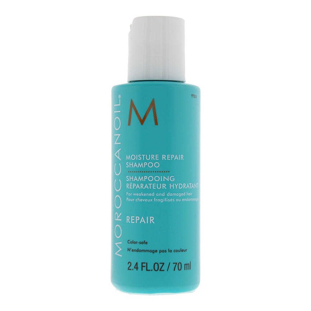 Moroccanoil Moisture Repair Shampoo 70ml Weakened And Damaged Hair  | TJ Hughes