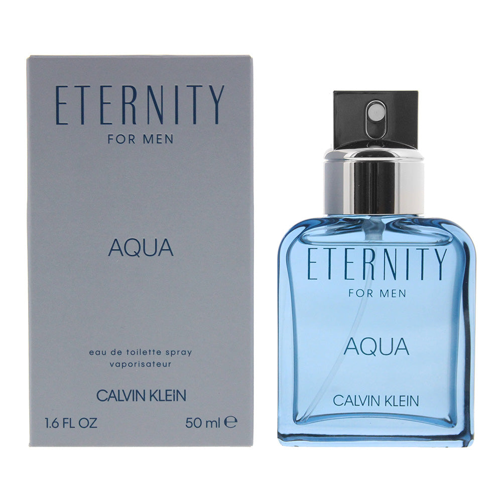 Calvin Klein Eternity For Men Aqua Eau De Toilette 50ml - TJ Hughes