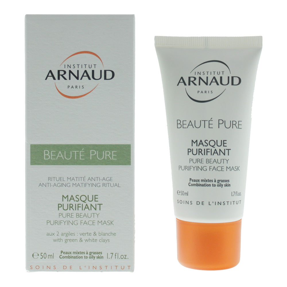 Institut Arnaud Pure Beauty Purifying Face Mask 50ml  | TJ Hughes