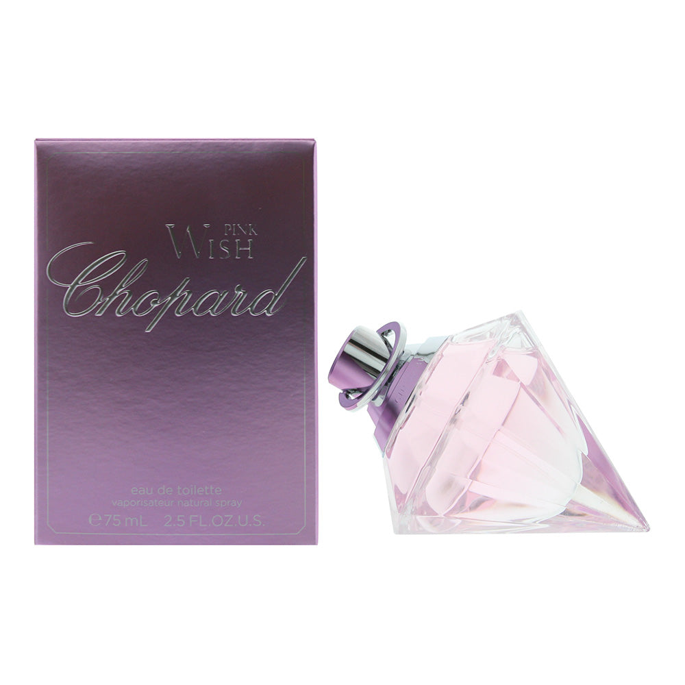 Chopard Wish Pink Diamond Eau De Toilette 75ml - TJ Hughes