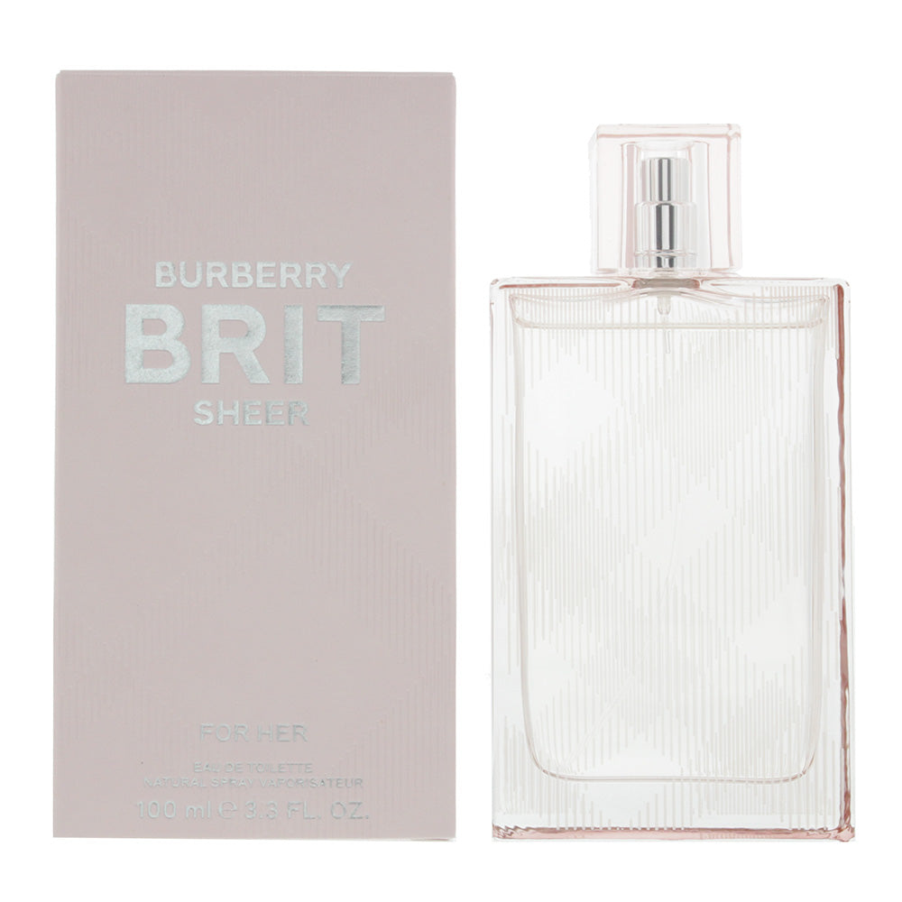 Burberry Brit Sheer Eau De Toilette 100ml For Her  | TJ Hughes