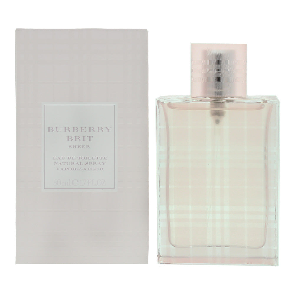 Burberry Brit Sheer Eau de Toilette 50ml  | TJ Hughes