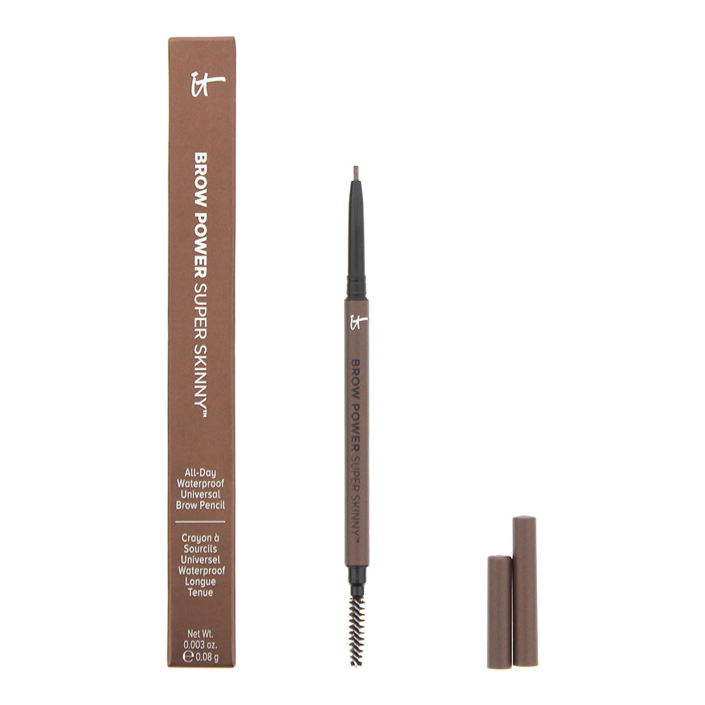 It Cosmetics Brow Power Super Skinny Eyebrow Pencil 0.08g - Universal Medium Brown - TJ Hughes