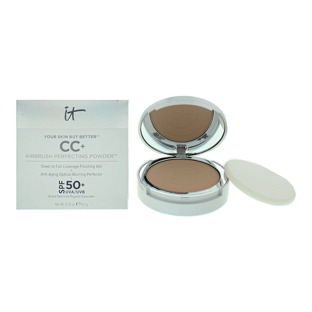 It Cosmetics Your Skin But Better CC+ Airbrush Perfecting Powder 9.5g - Tan - TJ Hughes