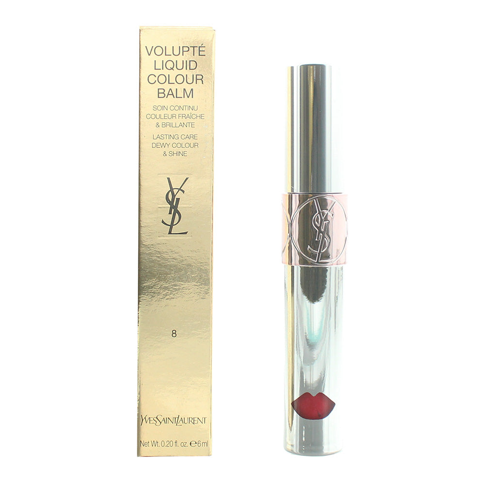 Yves Saint Laurent Volupte 08 Excite Me Pink Colour Balm 6ml - TJ Hughes