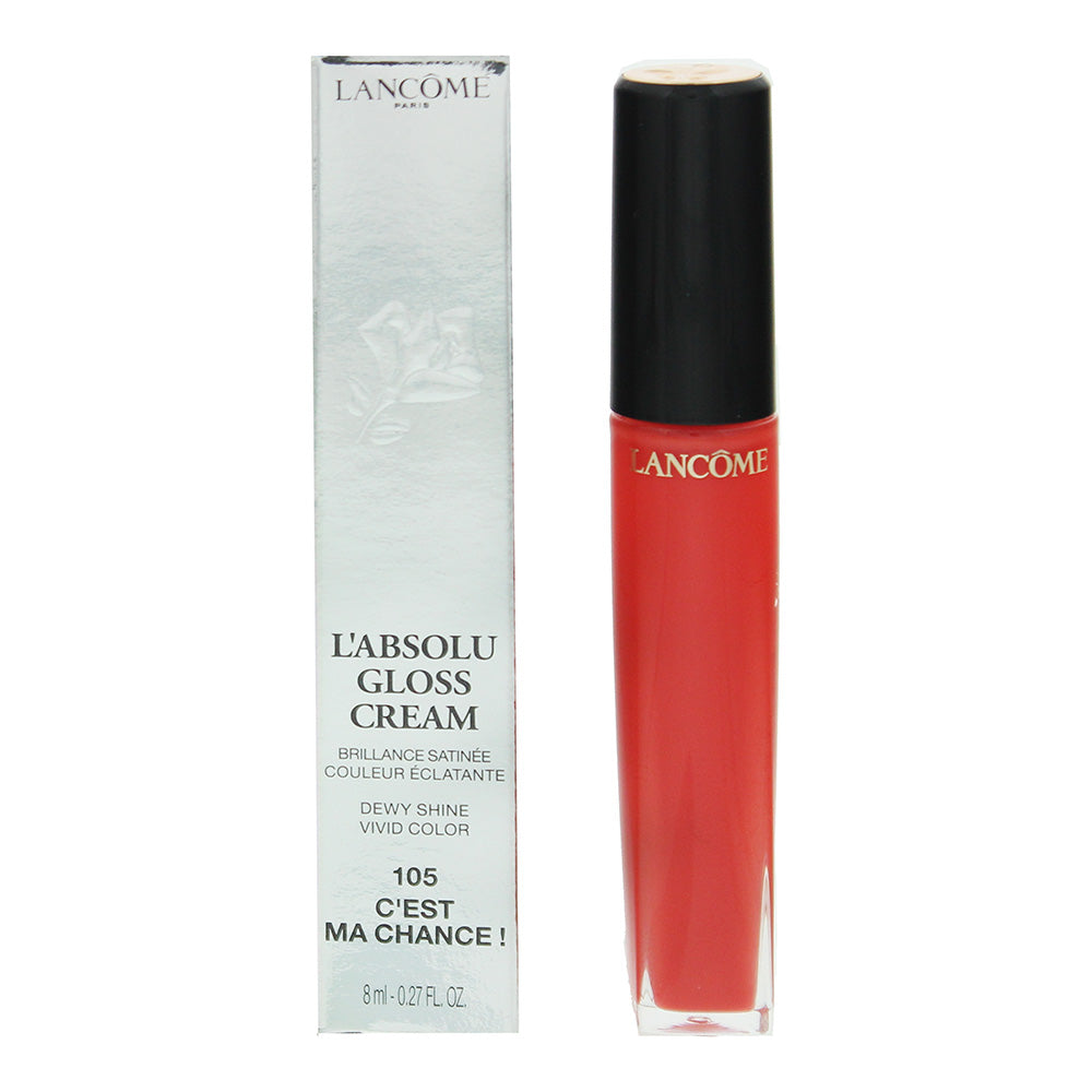 Lancome L’Absolu Gloss Cream 105 C’est Ma Chance! Lip Gloss 8ml  | TJ Hughes