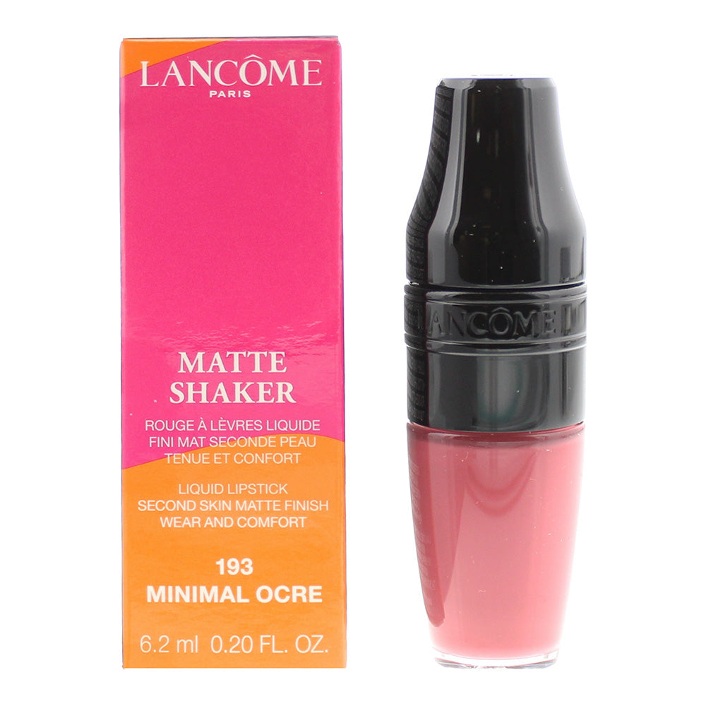 Lancome Matte Shaker Proenza Schouler 193 Minimal Ocre Liquid Lipstick 6.2ml  | TJ Hughes