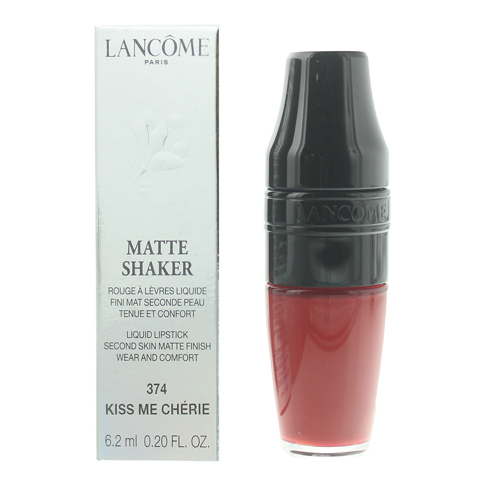 Lancome Matte Shaker 374 Kiss Me Cherie Liquid Lipstick 6.2ml - TJ Hughes