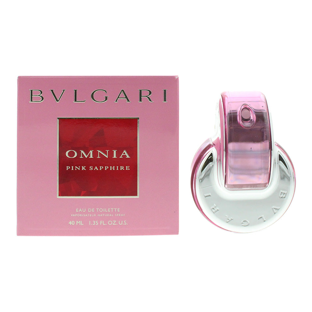 Bulgari Omnia Pink Sapphire Eau De Toilette 40ml